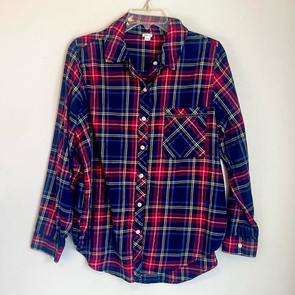 Aerie Plaid Button-Up Shirt – Size Small